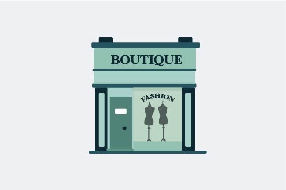 Download Boutique Vector Building Illustration - Vector Collection