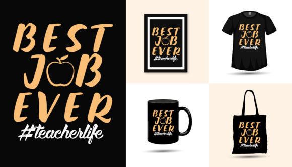 Download Teacher Best Job Ever Vector - Vector Collection