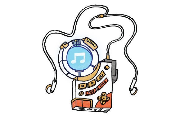 Download Evatrix's Cyberspace Music Player, Intergalactic Love, Crayon Style - Cyberspace Collection