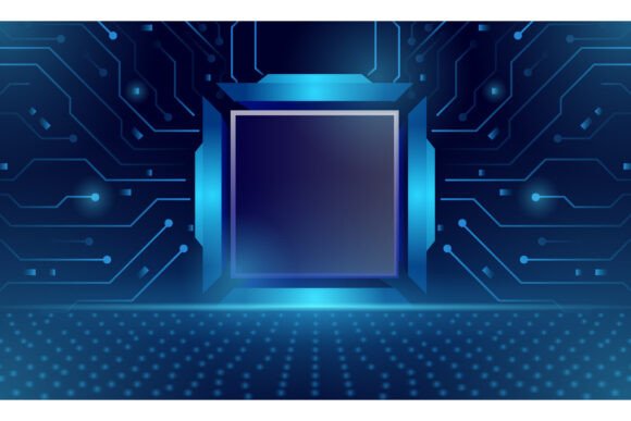 Download Futuristic Cyberspace Abstract Technolog - Cyberspace Collection