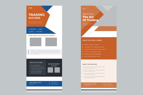 Download Finance Trading Roll Up Banner Design - Trading Collection