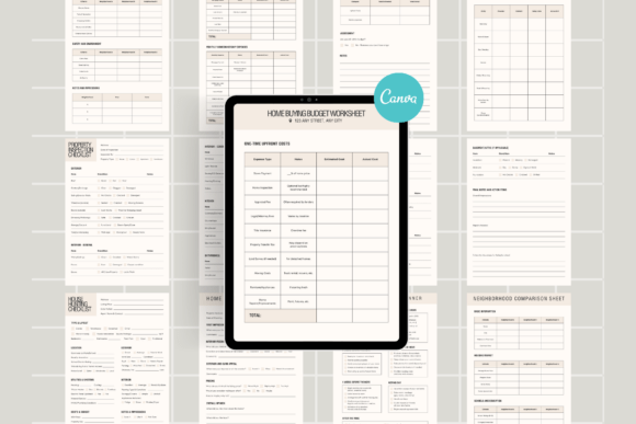 Download Home Buyer Guide Canva Templates Bundle - Templates Collection