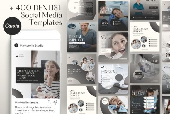 Download Dental Clinic Instagram Templates - Templates Collection