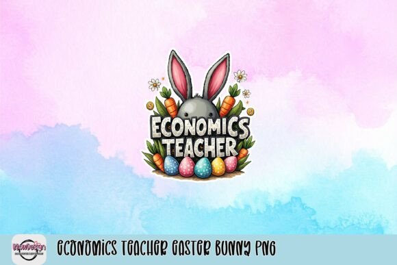 Download Economics Teacher Easter Bunny PNG - Premium Bundle