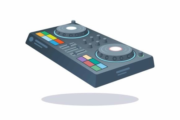 Download Dj Mixer Device Music Instrument Vector - Vector Collection