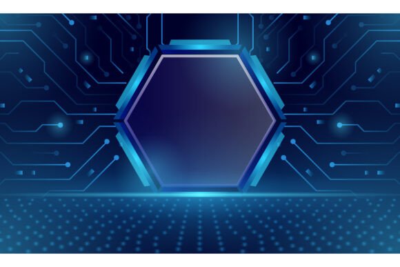 Download Futuristic Cyberspace Abstract Technolog - Cyberspace Collection