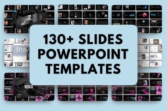 Download Bundle 130+ Slides Powerpoint Templates - Templates Collection