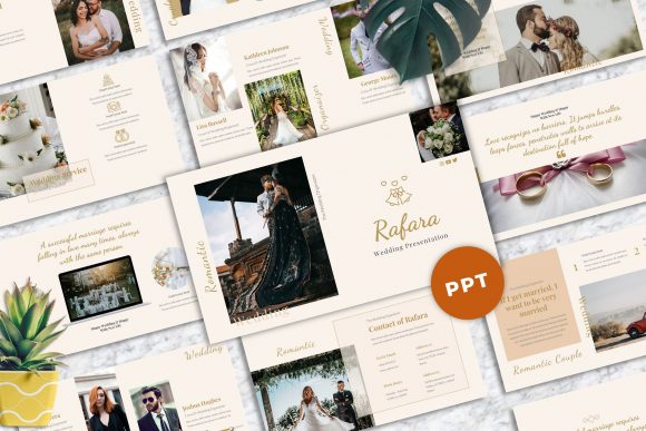 Download Rafara  - Wedding Powerpoint Templates - Templates Collection