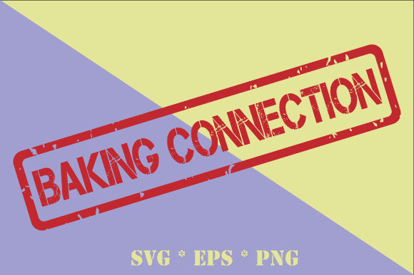 Download Baking Connection Rubber Stamp Vector - Vector Collection