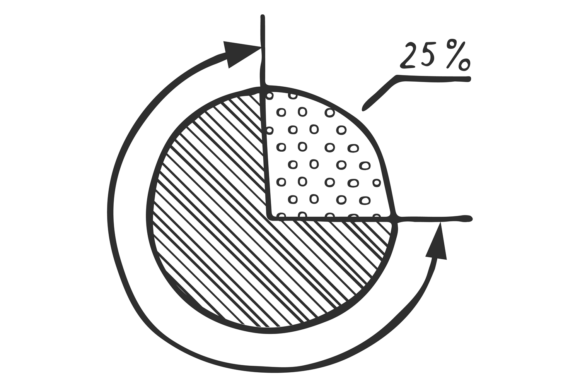Download Pie Chart Icon. Market Statistic Data Do - Data Collection